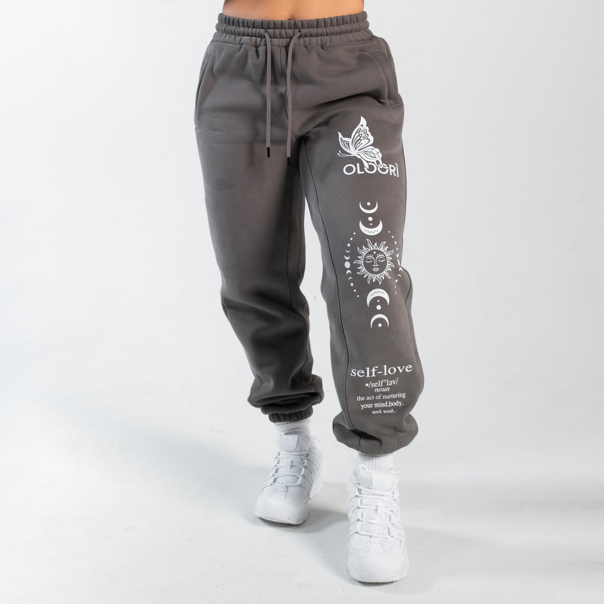 Zodiac Oversized Sweatpants | Taupe