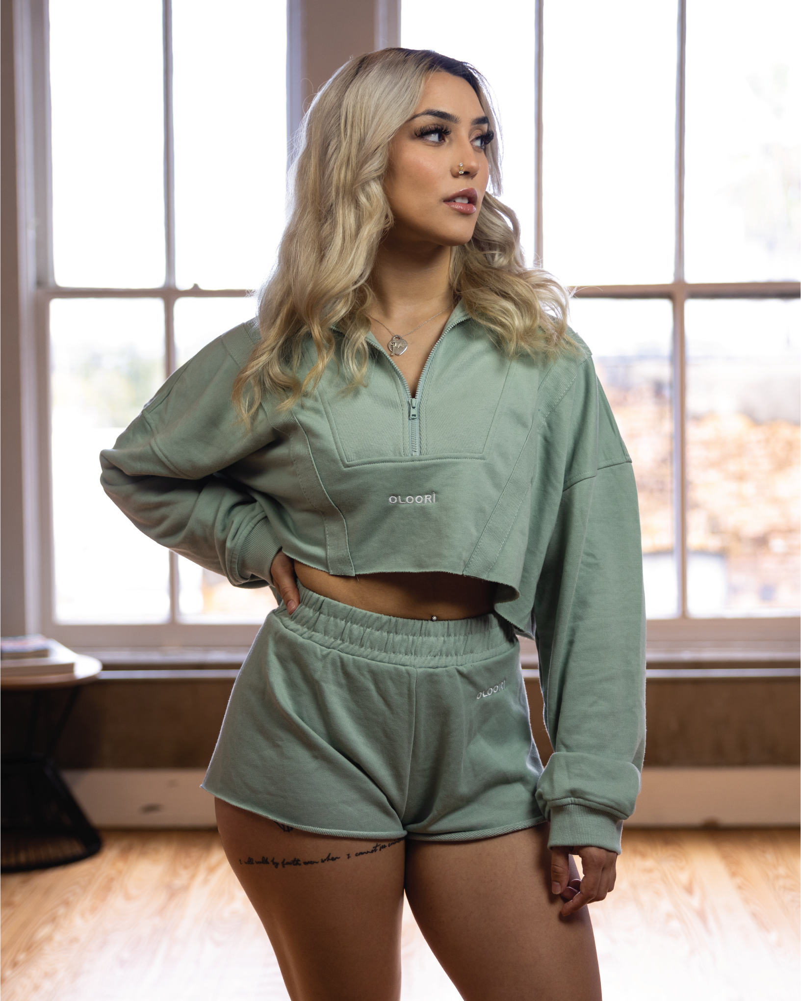 Legacy Lounge Lightweight Shorts | Sage